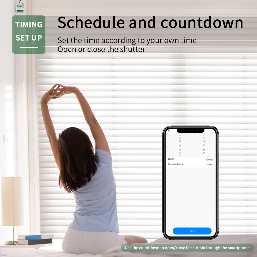 Interruptor inteligente Wifi c - Smart Home Blinds reseña y precio