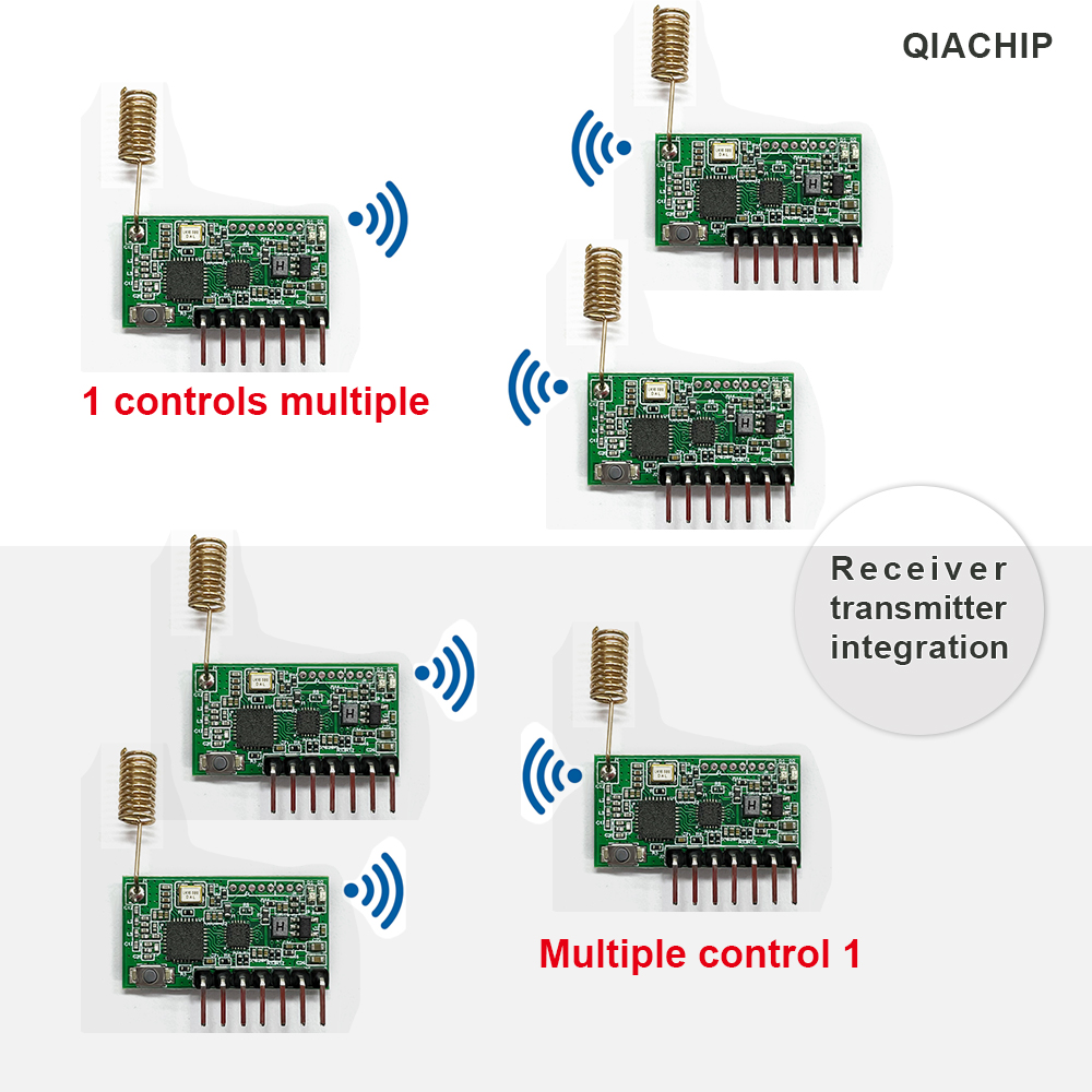 QIACHIP RF recepción y transmi - Smart Home Arduino Uno reseña y precio