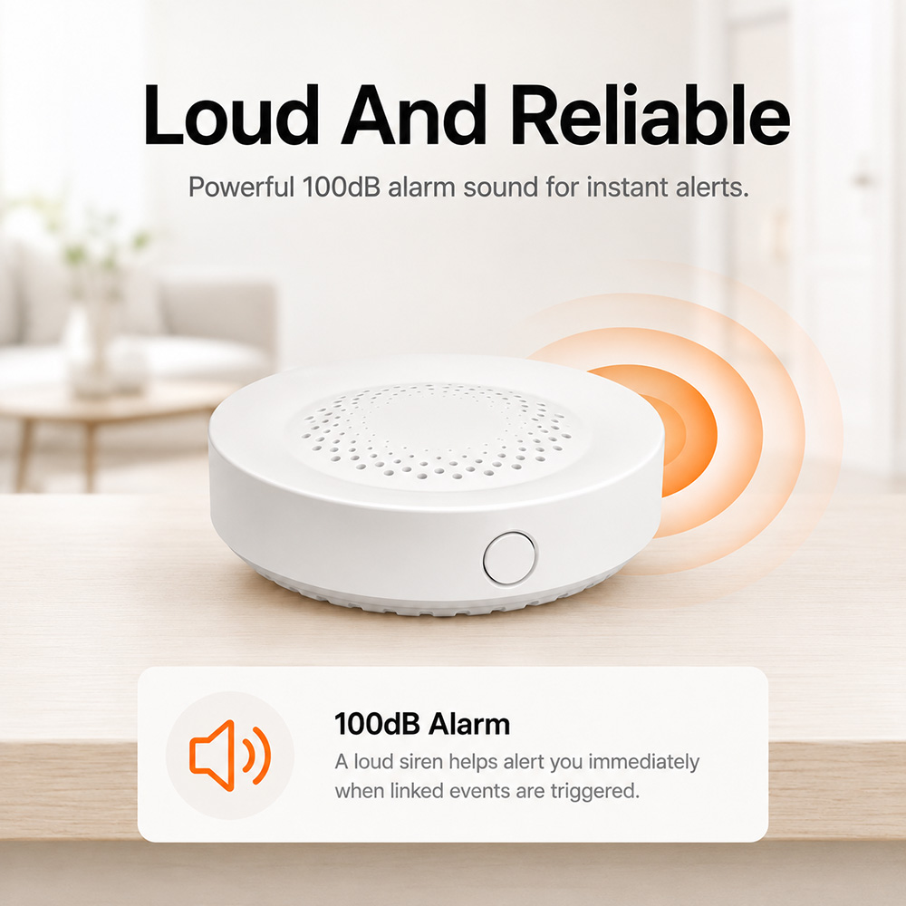 Alarma con Sirena Tuya Zigbee  - Smart Home Yandex reseña y precio