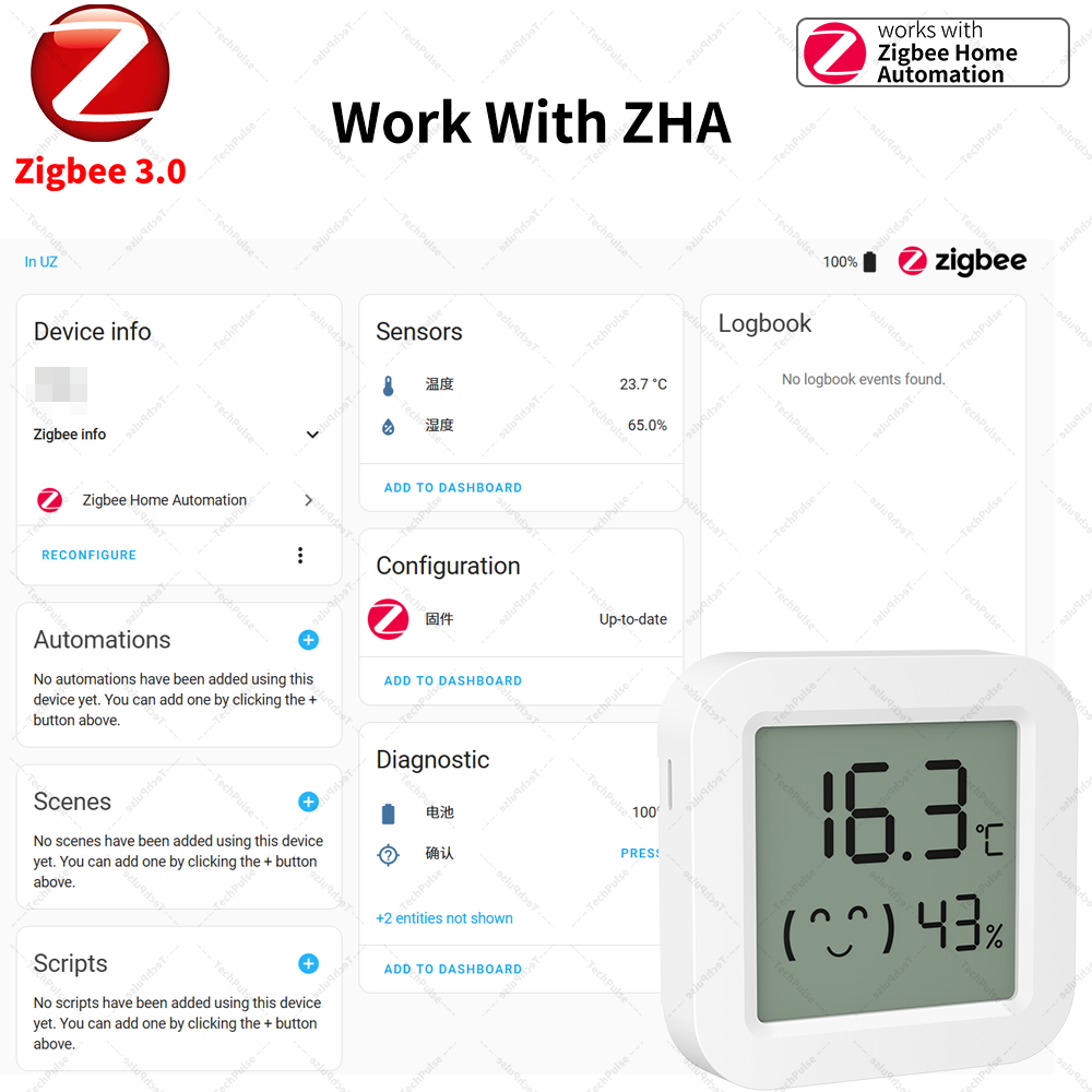 Sensor Zigbee 3.0 de temperatu - Smart Home Yandex reseña y precio