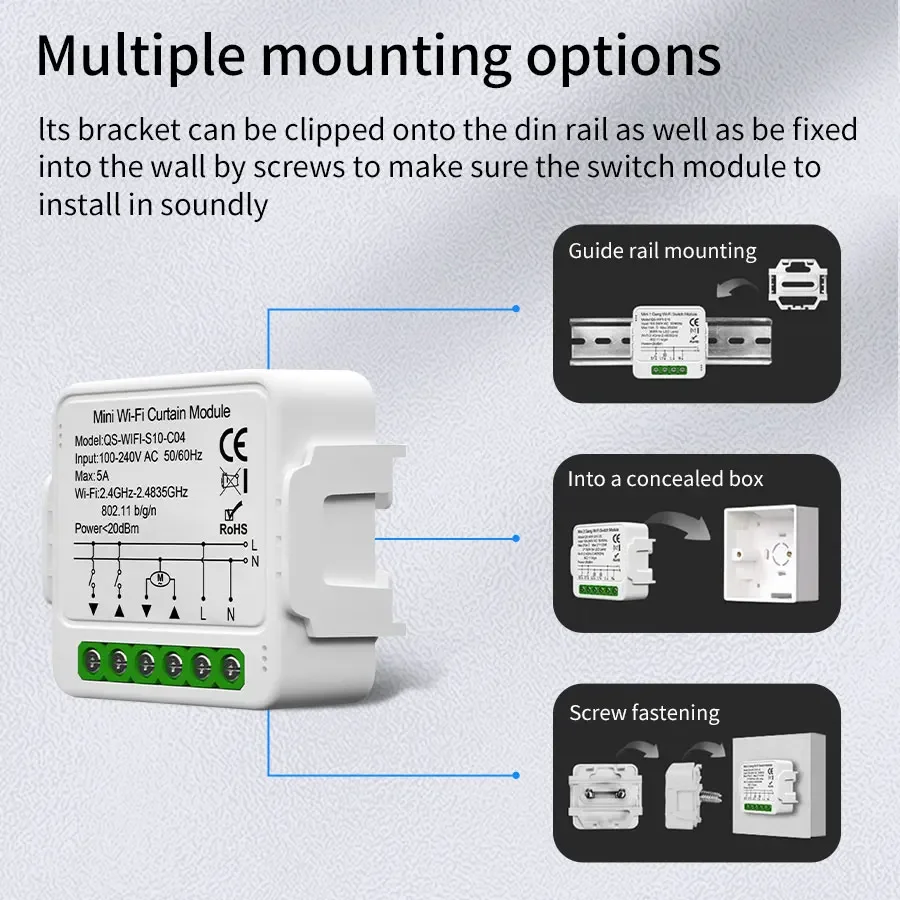 Módulo de Interruptor Intelige - Smart Home Blinds reseña y precio