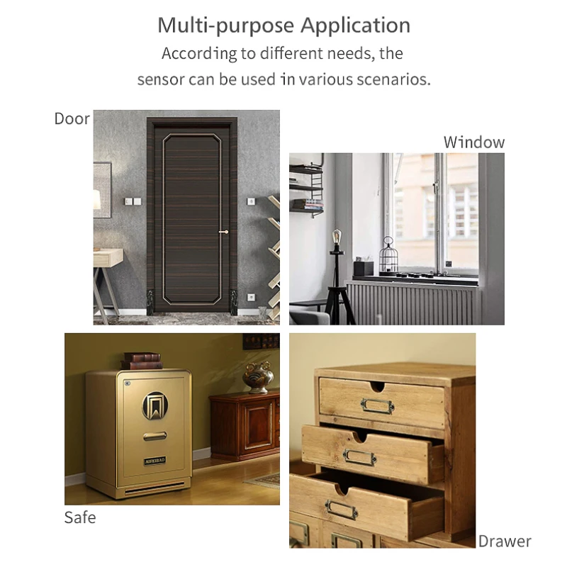 Tuya-Sensor de puerta intelige - Smart Home Zigbee 3.0 reseña y precio