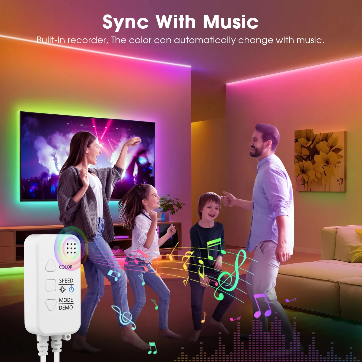 Tira de luces LED inteligente  - Smart Home Llm reseña y precio