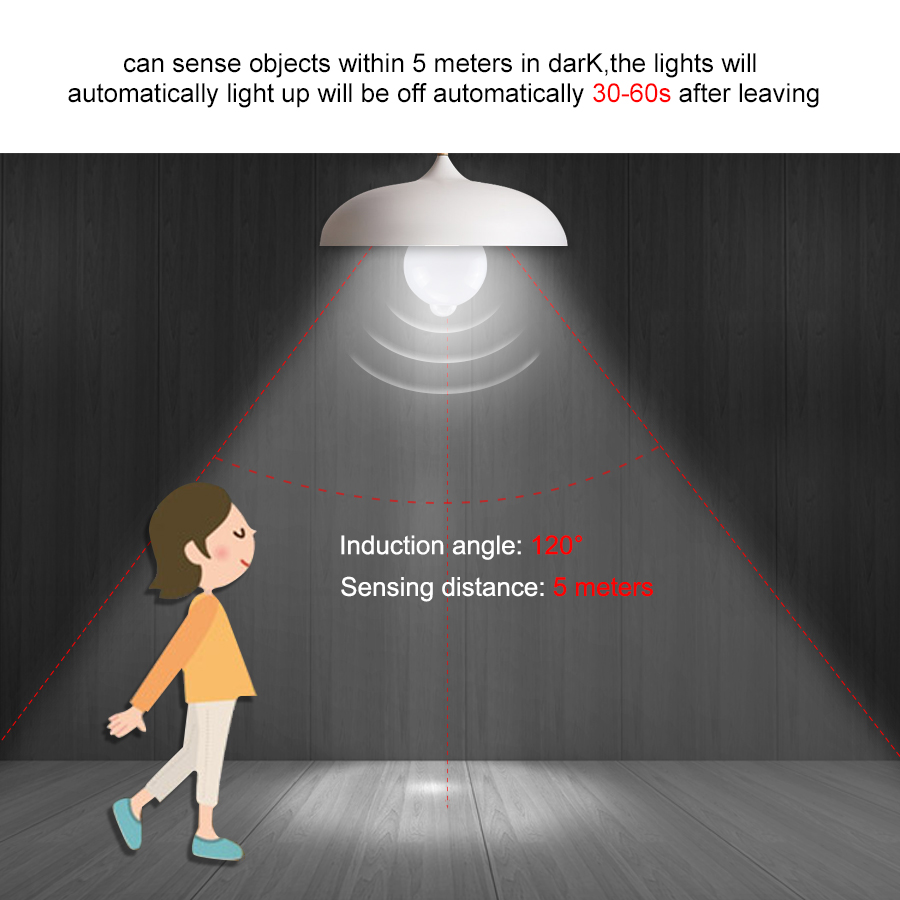 Bombilla LED con Sensor de mov - Voice Control Light Bulb reseña y precio