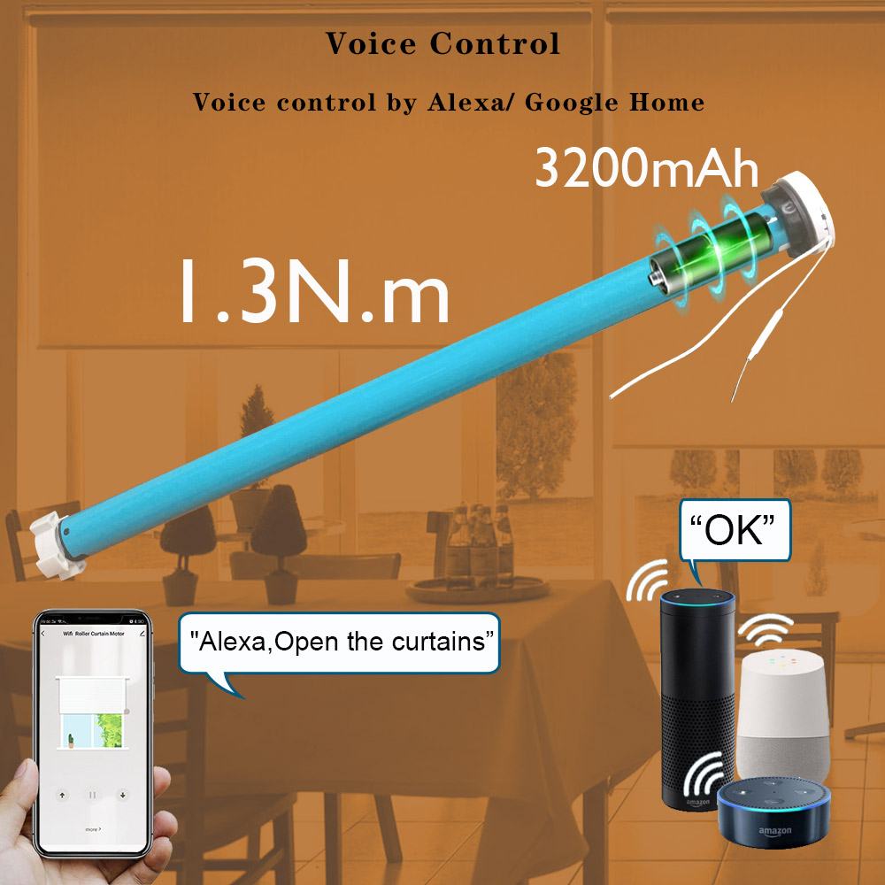 Motor para persianas enrollabl - Smart Home Youtube reseña y precio
