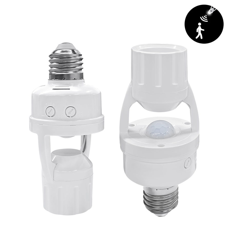 Sensor de movimiento PIR E27,  - Voice Control Light Bulb reseña y precio