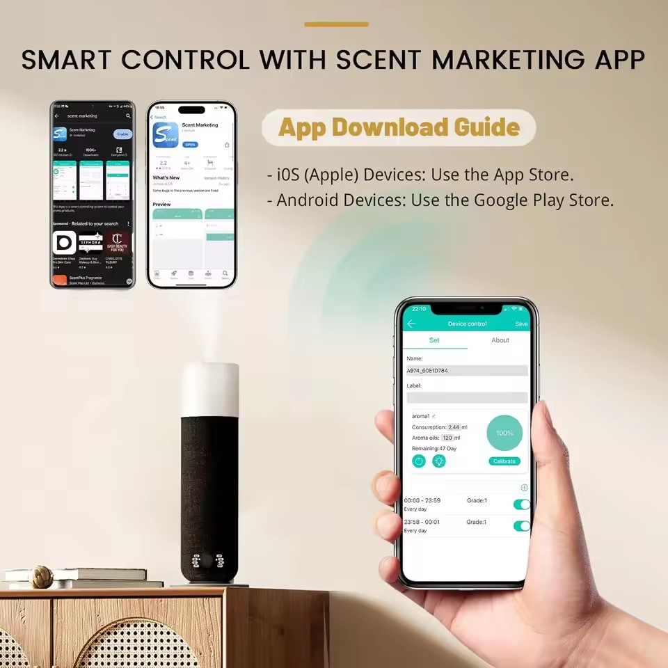 Difusor de Fragancia para Habi - Smart Home Fragrance Diffuser reseña y precio