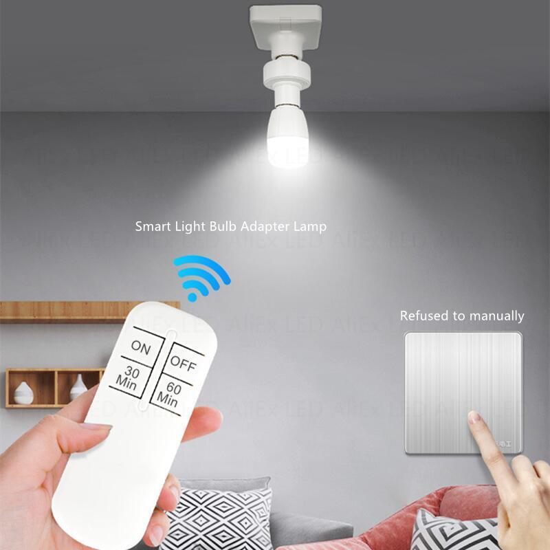 Lámpara LED E27 RF de 433MHz,  - Voice Control Light Bulb reseña y precio