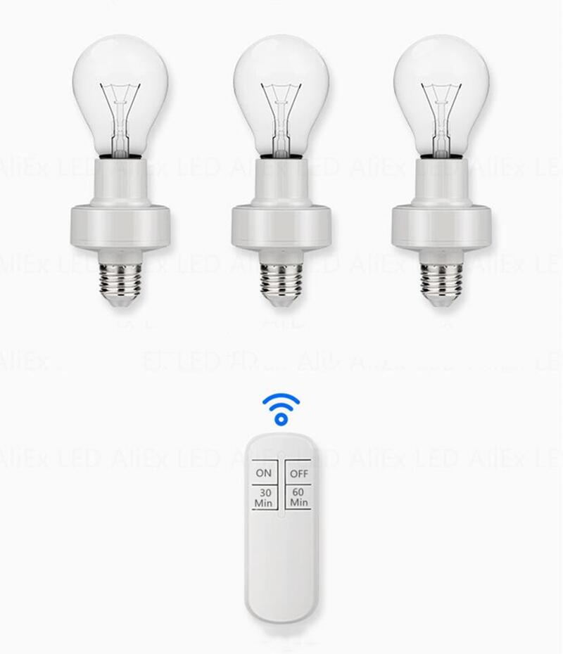Lámpara LED E27 RF de 433MHz,  - Voice Control Light Bulb reseña y precio