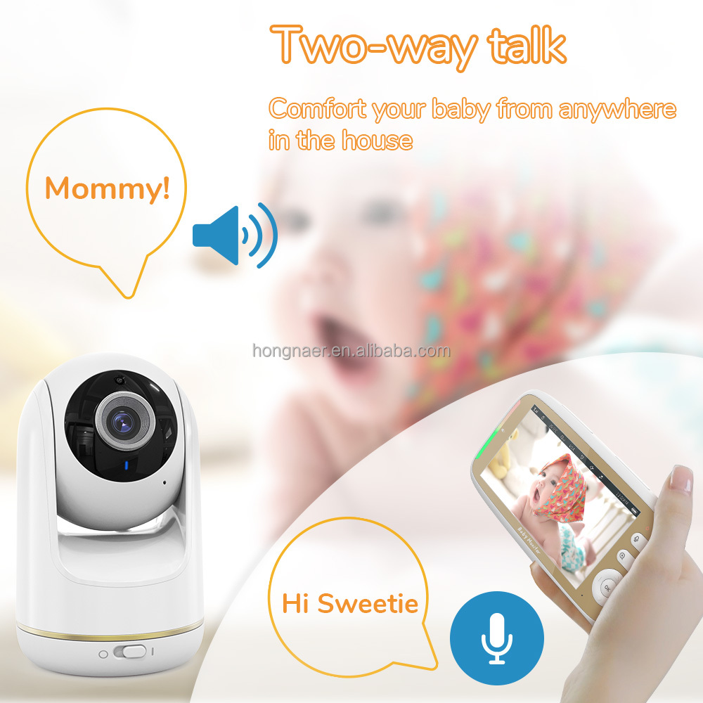 Hongnaer Audio en casa bebé CC - Smart Home Cctv Camera reseña y precio