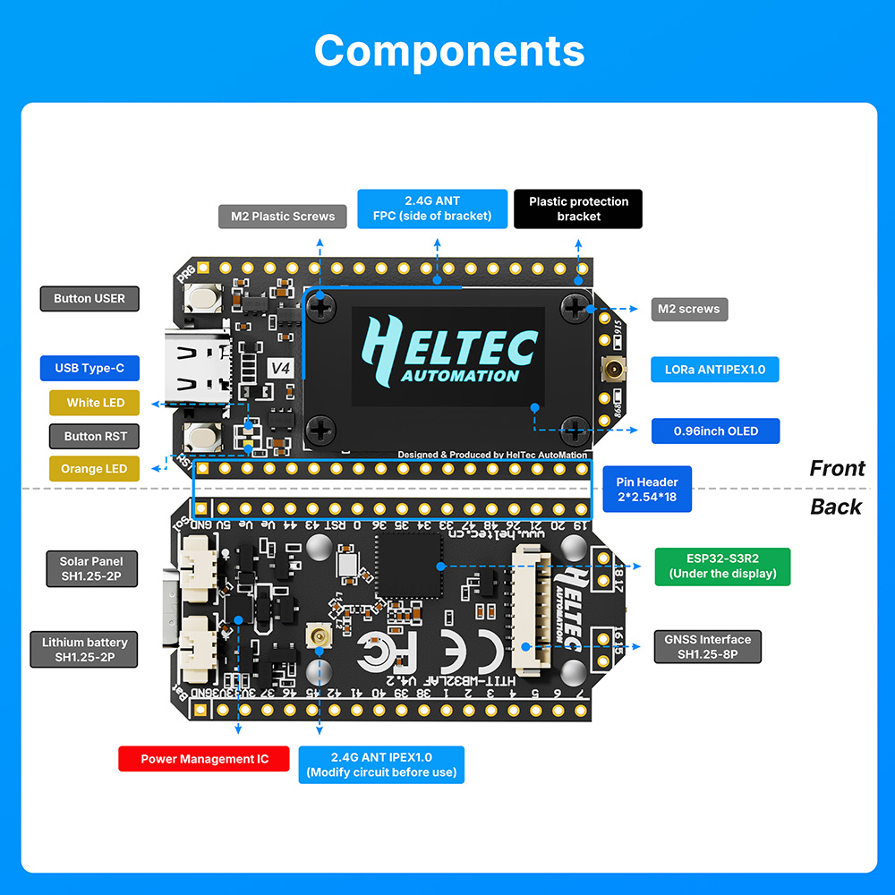 Placa de Desarrollo LoRa 32 V4 - Smart Home Arduino Uno reseña y precio
