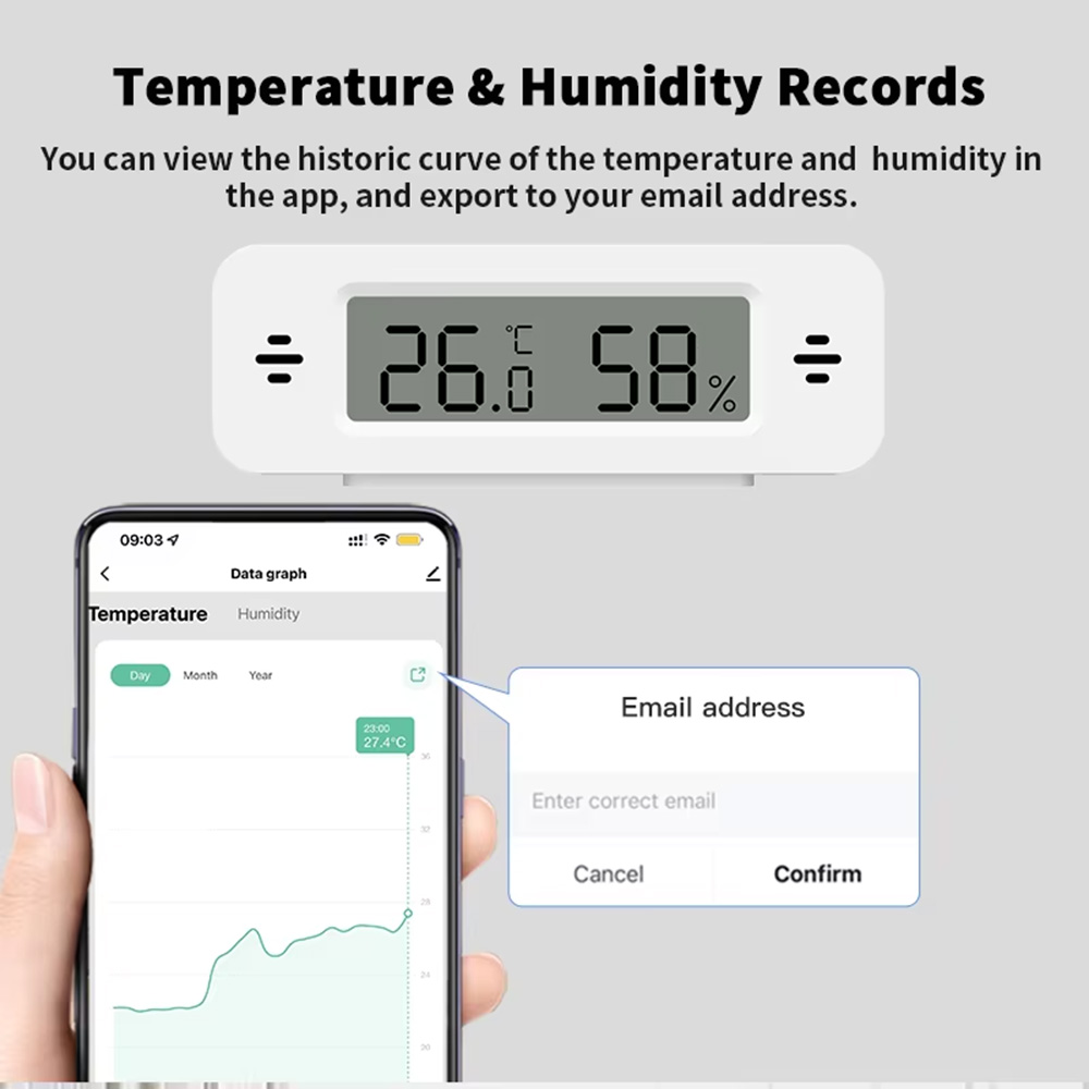 Sensor de Temperatura y Humeda - Smart Home Simple reseña y precio