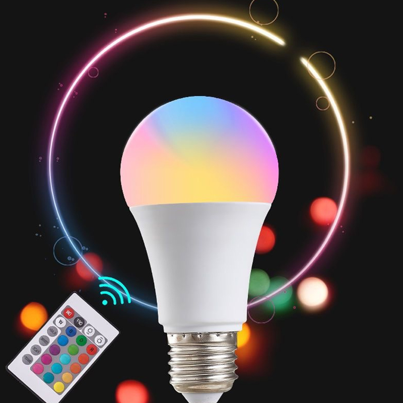 Bombilla LED RGB de 16 Colores - Voice Control Light Bulb reseña y precio