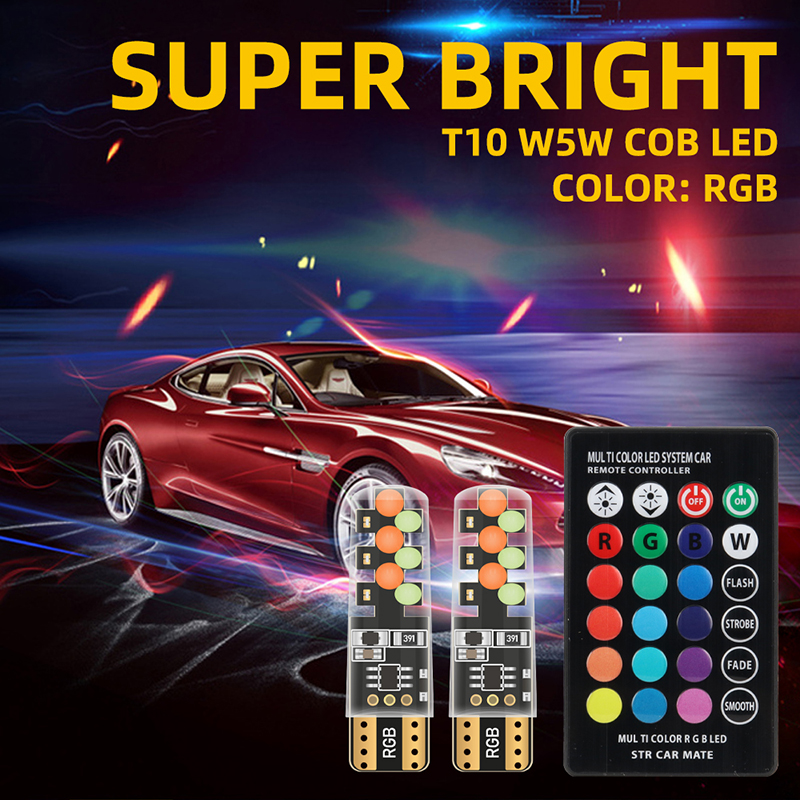 1 Juego de bombilla LED T10 W5 - Voice Control Light Bulb reseña y precio